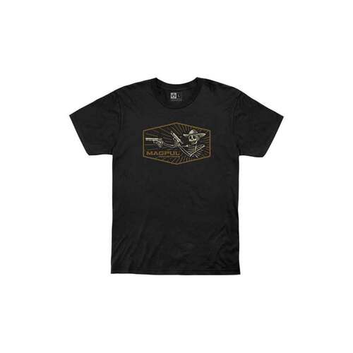 Magpul Tejas Cotton T Shirt Comfortable Black - Crew Neck #Mag1120 [Size]