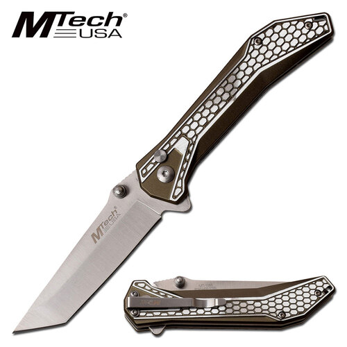 Mtech Tactical Tanto Folding Knife - 7.75 Inches Overall #mt-1085Od