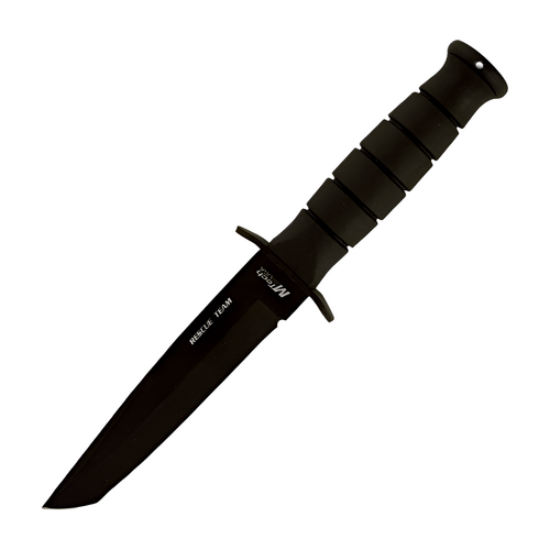 Mtech 10.5 Inch Tanto Fixed Blade Hunting Knife - Black #mt-113