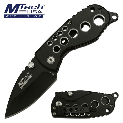 Mtech Evolution Manual Folding Knife - 5.75 Inch Overall #mte-Fdr001-Bk