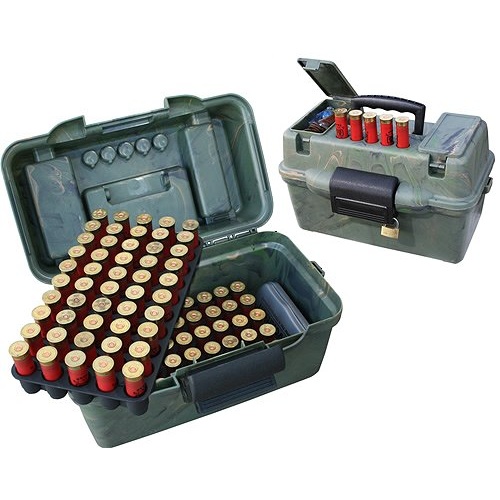 Mtm Deluxe Shotshell Case Holds 100 Rounds 12/20 Camouflage