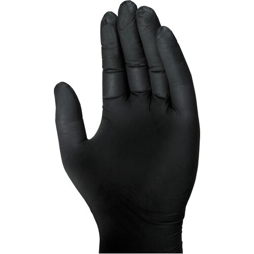 Mechanix Wear Hd Black Nitrile 100 Pk [s]