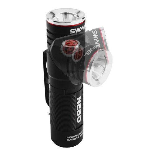 Nebo 1000 Lumen Swyvel Rechargeable Pocket Light Torch - W 90 Degree Swivel Head #89571b