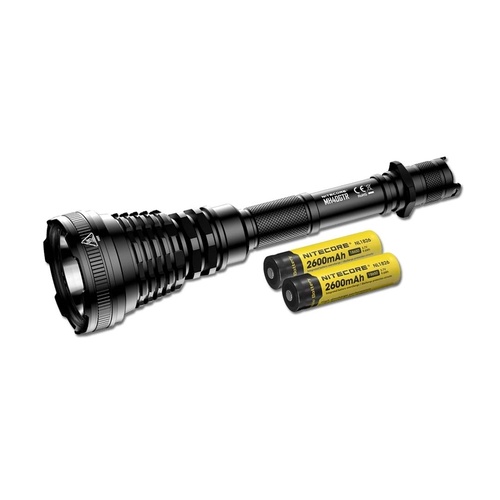 Nitecore Ultra Long Range Dual-fuel Hunting Flashlight - Rechargeable 1200lumen 1004 Meters #mh40gtr