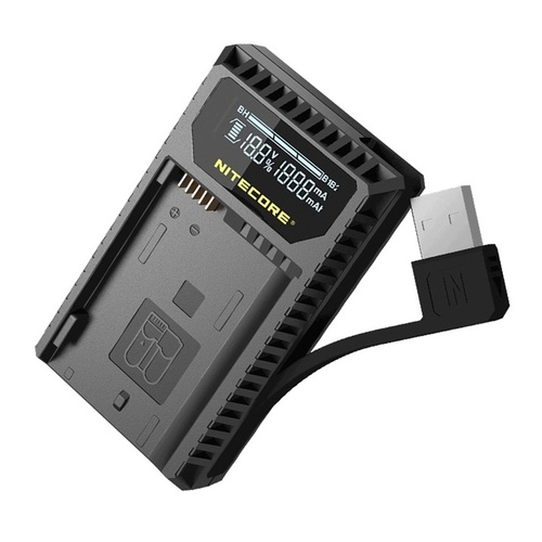 Nitecore Dual-Slot Usb Travel Battery Charger - For Nikon Battery #unk1