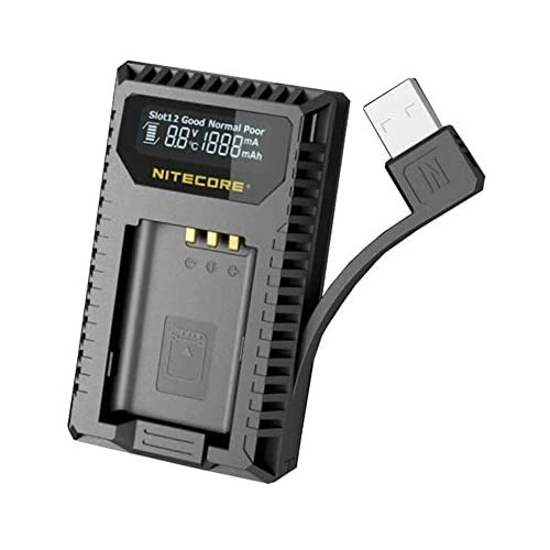 Nitecore Dual Slot Usb Battery Charger - For Sony Np-bx1 Batteries #usn2