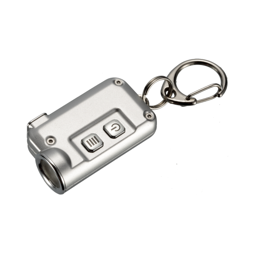 Nitecore Usb Rechargeable Led Keyring Torch - 380 Lumens #tini Sliver