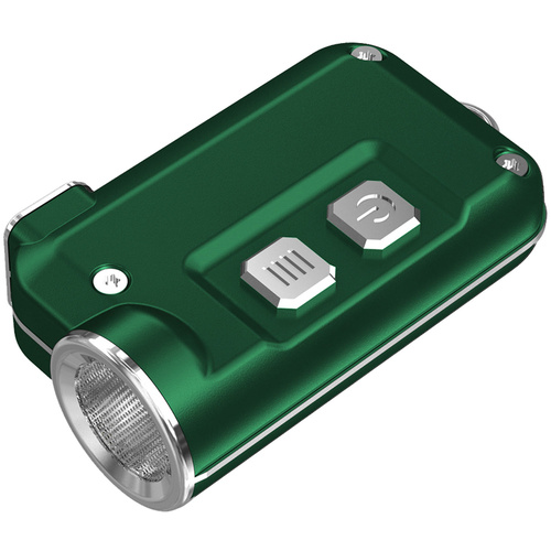 Nitecore Usb Rechargeable Led Keyring Torch - 380 Lumens #tini Green