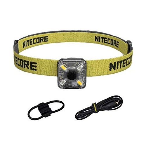 Nitecore Rechargeable Head Light Led Headlamp - 35 Lumen Red And White Output #nu05 Kit