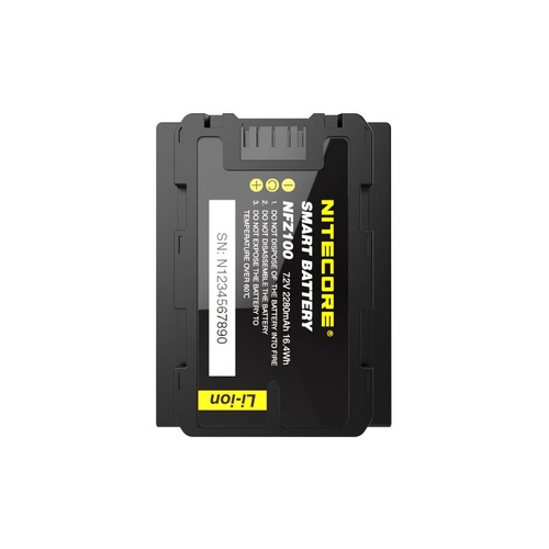 Nitecore Smart Bluetooth Battery For Sony Cameras - Compatible With Sony A9, Sony A7 Iii, Sony A7 Riii, A7R Iv #nfz100