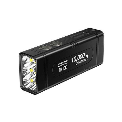 Nitecore Tiny Monster Recharageable 6X Cree Led Torch Flashlight - 10000 Lumen W Usb-C Charging Cable #tm10K