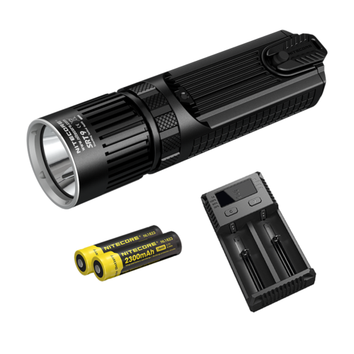 Nitecore 2150 Lumen With Rgb And Uv Led Torch Kit - With Battery Charger #srt9-set