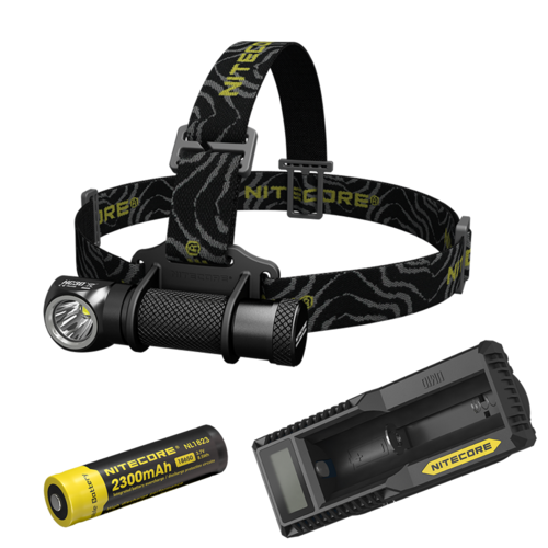 Nitecore H30 1000 Lumen Rechargeable Led Headlamp Kit - With Charger Battery #hc30-Set