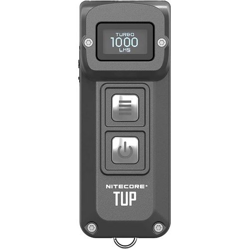 Nitecore Light Weight Rechargeable Led Keychain Flashlight Light - Grey 1000 Lumens #tup-gry