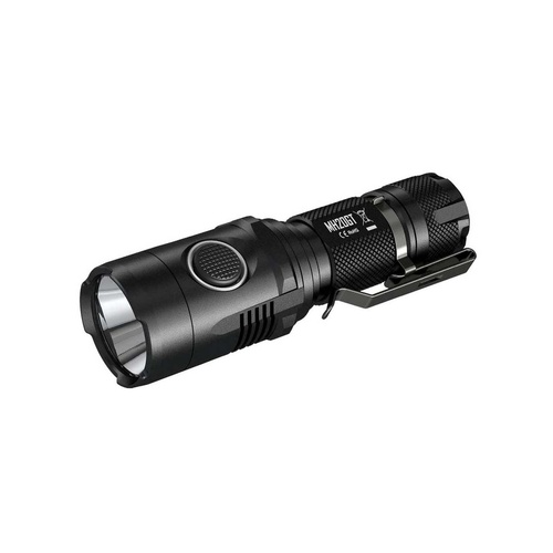 Nitecore Compact Long Range Rechargeable Led Tactical Torch Flashlight - 1000 Lumens Black #mh20Gt
