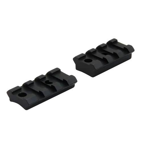 Nikko Stirling Howa 1500 - 2 Pcs Steel Lok Weaver Bases - Matte Black #Nmrem101