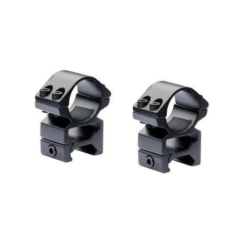 Nikko Stirling Match 1 Inch Weaver Style 2 Piece Scope Mounts - High #Nsmm1wh