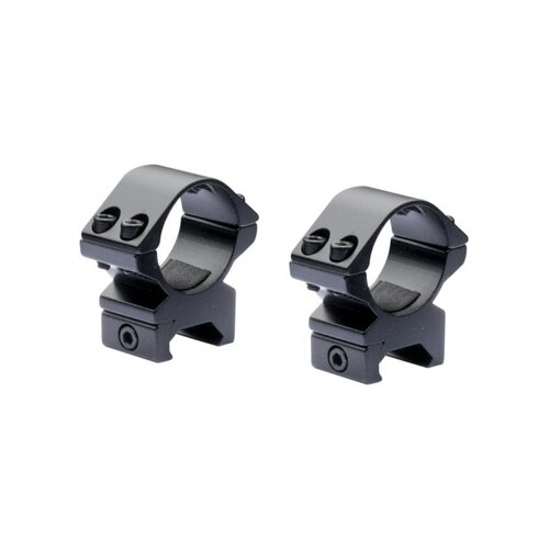 Nikko Stirling Match 1 Inch Weaver Style 2 Piece Scope Mounts - Medium #nsmm1wm