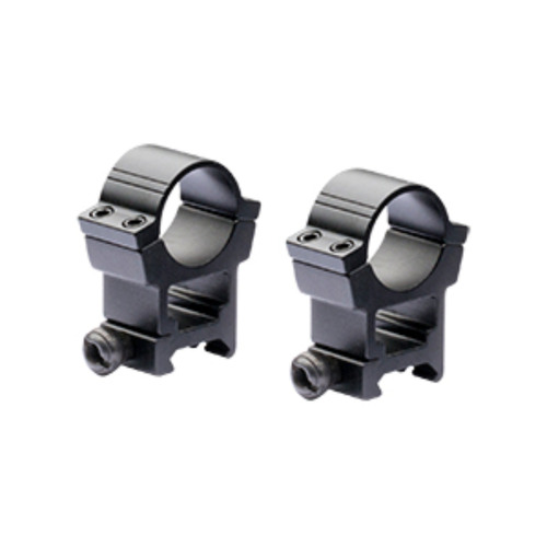 Nikko Wrap Around Design Weaver 1" Ring Set High - Matte Black Surface #Nm20056