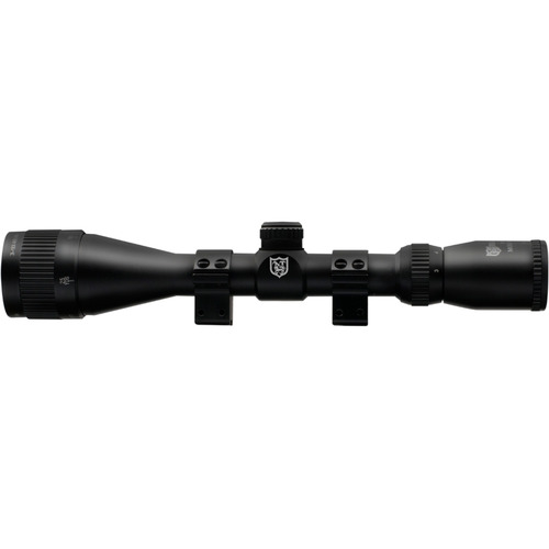 Nikko Mountmaster 3-9x40 Ao 2pc 3/8in Mounts & Recoil Stop - Black #nmm39ao