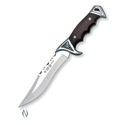 New Nieto Toledo Hunting Knife Hard Chrome Handle 11Cm Blade W/ Sheath #2511