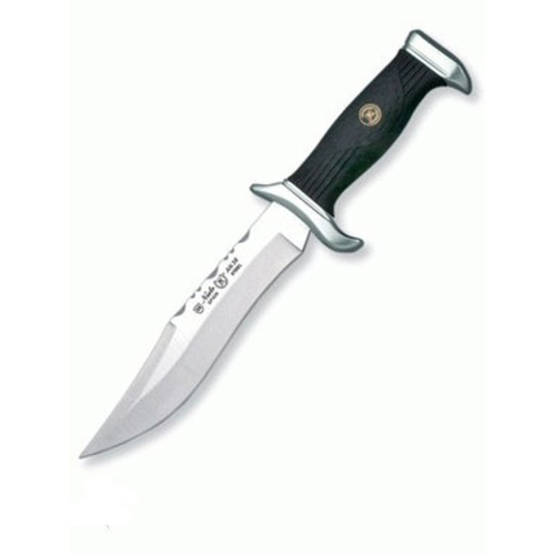 New Nieto Camp Hunting Knife Hard Chrome Handle 11Cm Blade W/ Sheath #8402