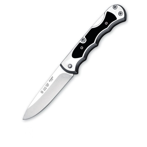 Nieto 020 Sport 8cm Folder Blade Knife Hard Chrome Handle Pocket Knives - Steel #n-020