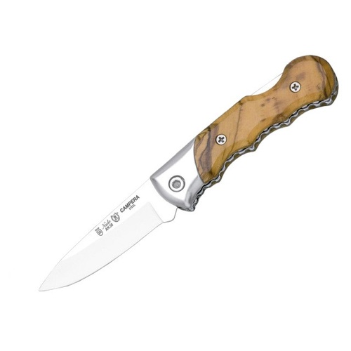 Nieto 073 Campera 5cm Folder Blade Knife Hard Chrome Handle Pocket Knives - An-58 Steel #N-073