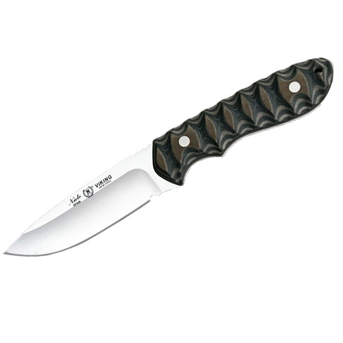 Nieto 11002 Viking 10cm Steel Fixed Blade Knife Hunting Knives - Katex Brown Handles #N-11002