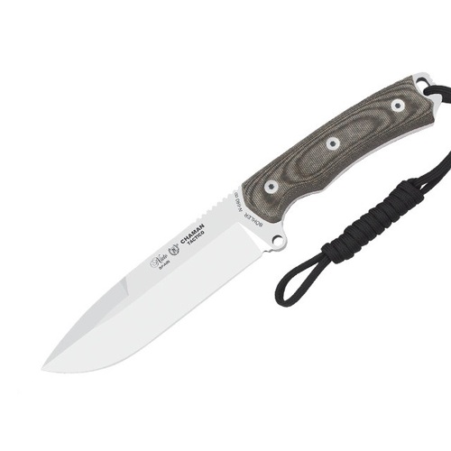Nieto 140-kb Chaman Tactico 11.5cm Steel Fixed Blade Knife Hunting Knives - Katex Brown #N-140kb