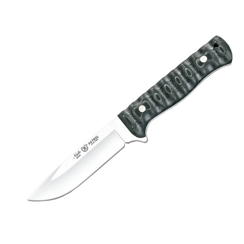 Nieto 2033 Patrol 11cm An-58 Steel Fixed Blade Knife Hunting Knives - Mikarta Handle #N-2033