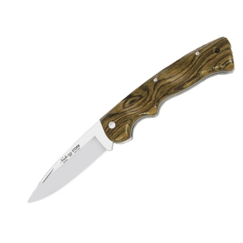 Nieto 250 Storm 7.5cm An-58 Steel Folder Blade Knife Hunting Knives - Bocote Wood Handle #n-250