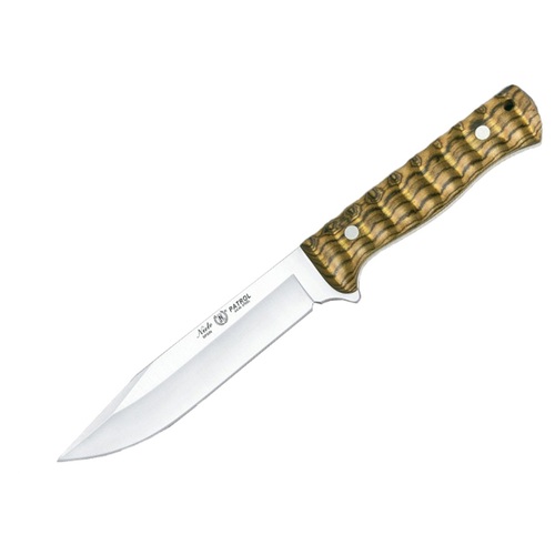 Nieto 3033 Patrol 11cm Steel Fixed Blade Knife Hunting Knives - Bocote Wood Handle #N-3033