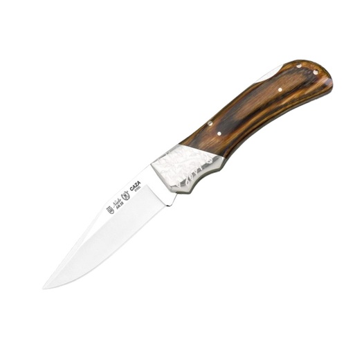 Nieto Caza 9.5cm An-58 Steel Folder Blade Knife Hunting Knives - Stamina Wood Handle #n-560