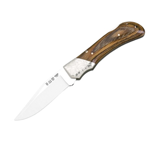 Nieto Caza 8cm An-58 Steel Blade Folding Knife Hunting Knives - Stamina Wood Handle #N-561