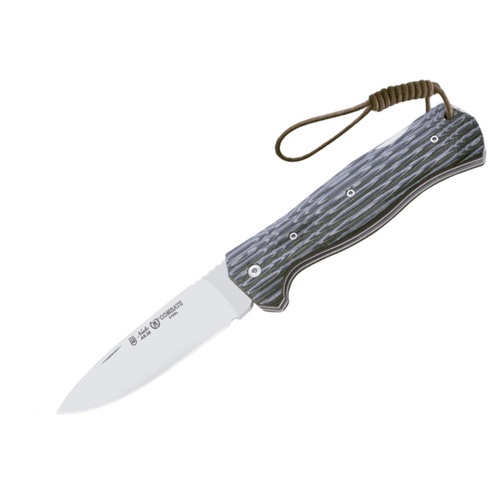 Nieto Combate 9.5cm An-58 Steel Folder Blade Knife Hunting Knives - Grey Blue Handle #N-662