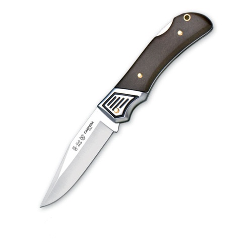 Nieto Camper 9.5cm An-58 Steel Folder Blade Knife Hunting Knives - Hard Chrome Abs Handle #N-813