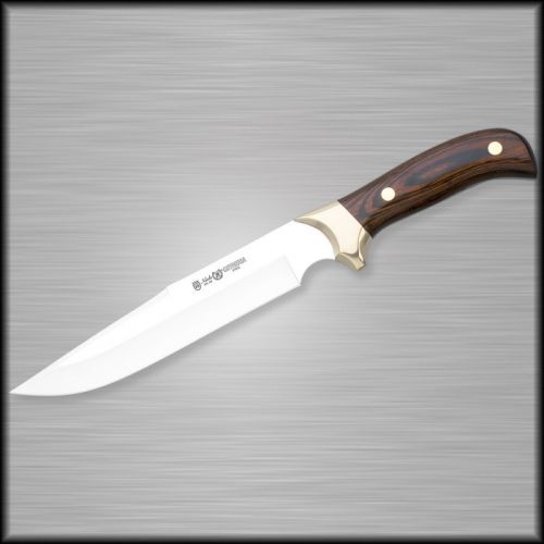 Nieto Cetreria 21cm An-58 Steel Fixed Blade Knife Hunting Knives - Stamina Wood Handle #N-9003