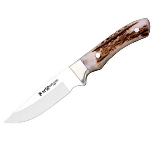 Nieto Cheyenne 10cm An-58 Steel Fixed Blade Knife Hunting Knives - Stag Horn Handle #N-9013