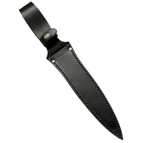 Nieto Quality Heavy Leather Sheath For Only Pig Sticker Knife Hunting Knives - Black #sh-n1nb