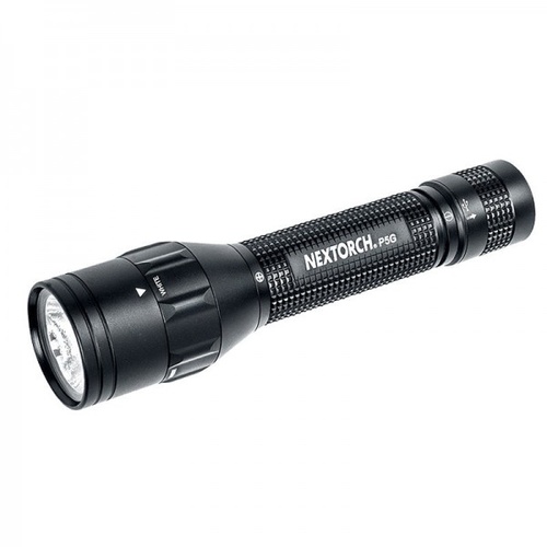 Nextorch P5G Dual-Light White Green Flashlight Torch