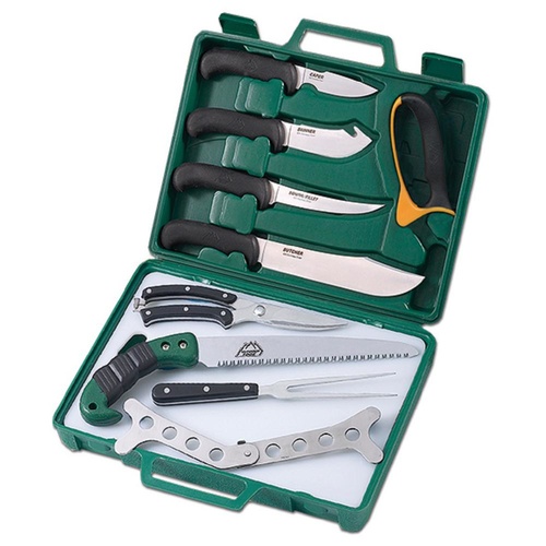 Outdoor Edge Game Processor 12Pc Portable Hunting Butcher Set