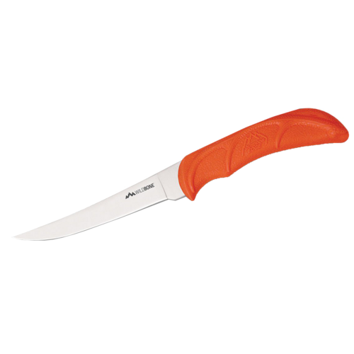 Outdoor Edge Wildgame Boning Fillet Fixed Blade Knife - Orange 9.4 Inch Overall #oewgb50C
