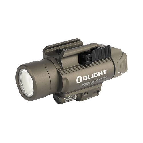 Olight Pistol Light With Red Laser - 1120 Lumens Desert Tan #baldr Rl