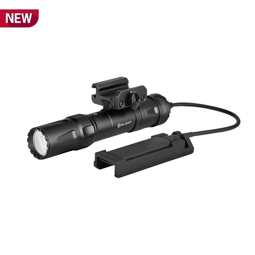 Olight Odin Tactical Rechargeable Flashlight Torch - With Remote Switch And Picatinny Mount #2000 Lumens