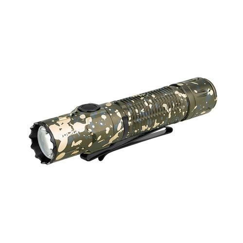 Olight Powerful Dual-switch Tactical Flashlight - 2300 Lums #Warrior 3 Camo