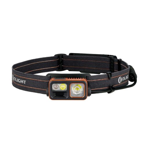 Olight Usb Rechargeable Led Headlamp  - 1000 Lumens With Red Indicator #Array 2s Orange