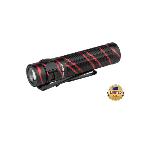 Olight Pocket-sized 1500 Lumen Magnetic Torch - Rechargeable Edc #Baton 3 Pro Black Lava