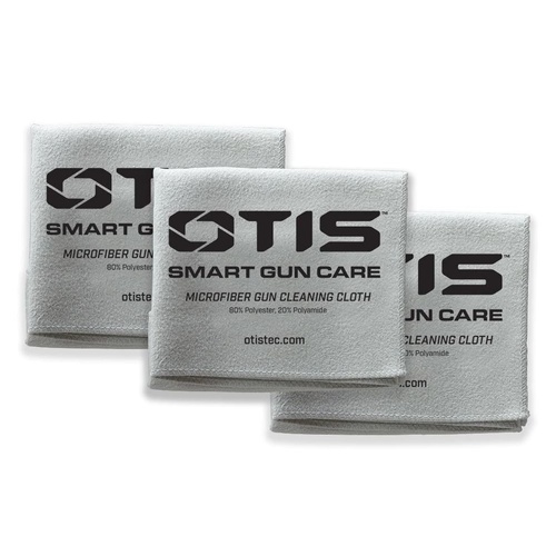 Otis Reusable Microfibre Gun Cleaning Cloth 3 Pack