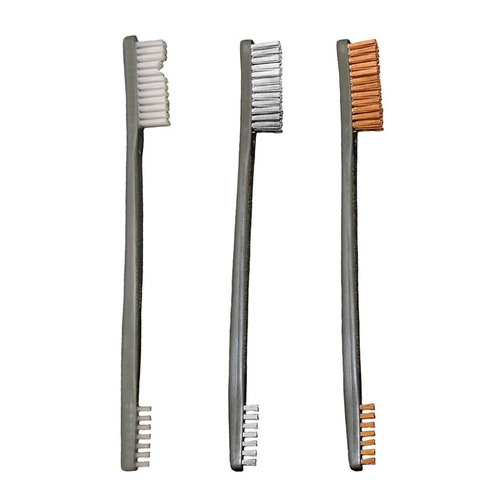 Otis Double Ended Ap Brushes 3 Pack - Nylon Bronze Brushes #fg-316-3-Nbbz
